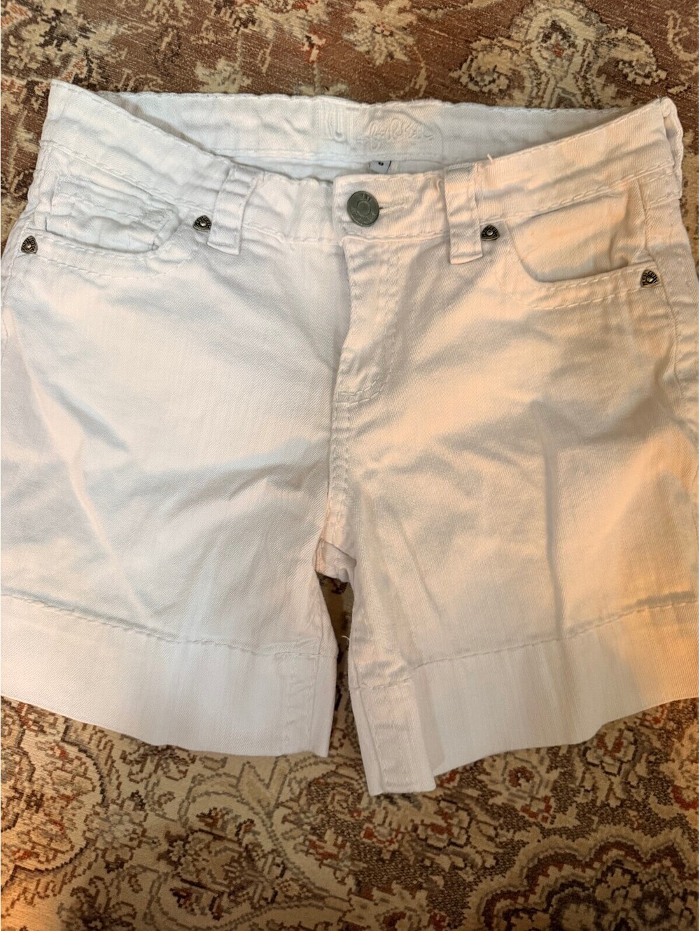 KUT from the Kloth White Denim Jeans